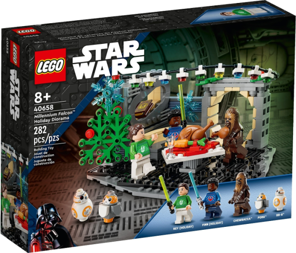 Конструктор LEGO Star Wars 40658 Праздничная диорама Сокола тысячелетия